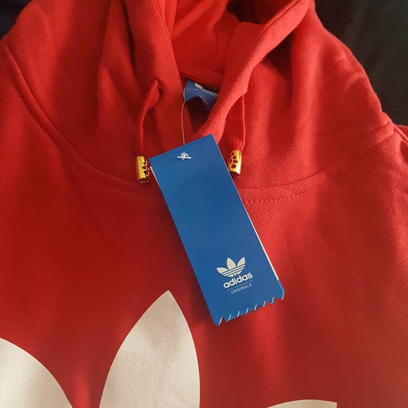 Men's Adidas Hoodie Trefoil - Picture 2 of 2